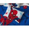 imageJay Franco Marvel Spiderman Webtastic 5 Piece Twin Size Bed Set  Includes Reversible Comforter ampamp Sheet Set  Super Soft Kids Bedding Fade Resistant Microfiber Official Marvel ProductBlue  Spiderman