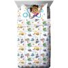 imageJay Franco Marvel Spiderman Webtastic 5 Piece Twin Size Bed Set  Includes Reversible Comforter ampamp Sheet Set  Super Soft Kids Bedding Fade Resistant Microfiber Official Marvel ProductBlue  Blippi