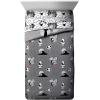 imageJay Franco Marvel Spiderman Webtastic 5 Piece Twin Size Bed Set  Includes Reversible Comforter ampamp Sheet Set  Super Soft Kids Bedding Fade Resistant Microfiber Official Marvel ProductGray  Nightmare Before Christmas