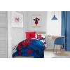 imageJay Franco Marvel Spiderman Webtastic 5 Piece Twin Size Bed Set  Includes Reversible Comforter ampamp Sheet Set  Super Soft Kids Bedding Fade Resistant Microfiber Official Marvel ProductBlue  Spiderman