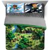 imageJay Franco Marvel Spiderman Webtastic 5 Piece Twin Size Bed Set  Includes Reversible Comforter ampamp Sheet Set  Super Soft Kids Bedding Fade Resistant Microfiber Official Marvel ProductGreen  Minecraft
