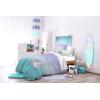 imageJay Franco Marvel Spiderman Webtastic 5 Piece Twin Size Bed Set  Includes Reversible Comforter ampamp Sheet Set  Super Soft Kids Bedding Fade Resistant Microfiber Official Marvel ProductTeal  Little Mermaid