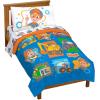 imageJay Franco Marvel Spiderman Webtastic 5 Piece Twin Size Bed Set  Includes Reversible Comforter ampamp Sheet Set  Super Soft Kids Bedding Fade Resistant Microfiber Official Marvel ProductBlue  Blippi