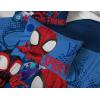 imageJay Franco Marvel Spiderman Webtastic 5 Piece Twin Size Bed Set  Includes Reversible Comforter ampamp Sheet Set  Super Soft Kids Bedding Fade Resistant Microfiber Official Marvel ProductBlue  Spidey  Friends