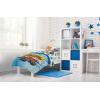 imageJay Franco Marvel Spiderman Webtastic 5 Piece Twin Size Bed Set  Includes Reversible Comforter ampamp Sheet Set  Super Soft Kids Bedding Fade Resistant Microfiber Official Marvel ProductBlue  Blaze