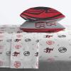 imageJay Franco Marvel Spiderman Webtastic 5 Piece Twin Size Bed Set  Includes Reversible Comforter ampamp Sheet Set  Super Soft Kids Bedding Fade Resistant Microfiber Official Marvel ProductGray  Miles Morales