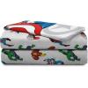 imageJay Franco Marvel Spiderman Webtastic 5 Piece Twin Size Bed Set  Includes Reversible Comforter ampamp Sheet Set  Super Soft Kids Bedding Fade Resistant Microfiber Official Marvel ProductMulti  Avengers