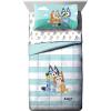 imageJay Franco Marvel Spiderman Webtastic 5 Piece Twin Size Bed Set  Includes Reversible Comforter ampamp Sheet Set  Super Soft Kids Bedding Fade Resistant Microfiber Official Marvel ProductMulti  Bluey