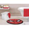 imageJay Franco Marvel Spidey and His Amazing Friends Kids Bath Rug  Soft NonSlip Machine Washable Red Bathroom Mat 26 x 26Red  Avengers