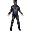 imageMARVEL Boys Deluxe Black Panther Costume Kids Superhero Halloween Costume Child  Officially LicensedS 57