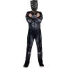 imageMARVEL Boys Deluxe Black Panther Costume Kids Superhero Halloween Costume Child  Officially LicensedS 57