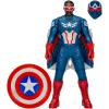 imageMarvel Avengers Captain America Brave New World Flight Mode Action Figure with Accessories 9InchScale 22 cm Super Hero Toys for Kids Ages 4