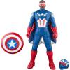 imageMarvel Avengers Captain America Brave New World Flight Mode Action Figure with Accessories 9InchScale 22 cm Super Hero Toys for Kids Ages 4