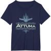 imageMarvel Black Panther Wakanda Forever Attuma Talokan Helmet TShirtNavy Blue