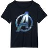 imageMarvel Black Panther Wakanda Forever Avengers Symbol TShirtBlack