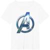 imageMarvel Black Panther Wakanda Forever Avengers Symbol TShirtWhite