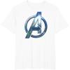 imageMarvel Black Panther Wakanda Forever Avengers Symbol TShirtWhite