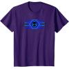 imageMarvel Black Panther Wakanda Forever Geometric Logo TShirtPurple