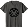 imageMarvel Black Panther Wakanda Forever Logo Outline TShirtAsphalt Grey