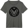 imageMarvel Black Panther Wakanda Forever Logo Outline TShirtAsphalt Grey