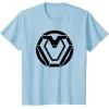 imageMarvel Black Panther Wakanda Forever Logo Outline TShirtBaby Blue