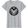 imageMarvel Black Panther Wakanda Forever Logo Outline TShirtHeather Grey