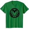 imageMarvel Black Panther Wakanda Forever Logo Outline TShirtKelly Green