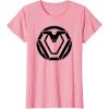 imageMarvel Black Panther Wakanda Forever Logo Outline TShirtPink