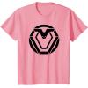 imageMarvel Black Panther Wakanda Forever Logo Outline TShirtPink