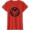 imageMarvel Black Panther Wakanda Forever Logo Outline TShirtRed
