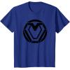 imageMarvel Black Panther Wakanda Forever Logo Outline TShirtRoyal Blue