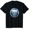 imageMarvel Black Panther Wakanda Forever Metal Panther Logo TShirtBlack