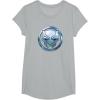 imageMarvel Black Panther Wakanda Forever Metal Panther Logo TShirtHeather Grey