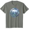 imageMarvel Black Panther Wakanda Forever Metal Panther Logo TShirtOlive Heather