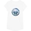 imageMarvel Black Panther Wakanda Forever Metal Panther Logo TShirtWhite