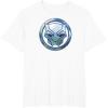 imageMarvel Black Panther Wakanda Forever Metal Panther Logo TShirtWhite