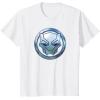 imageMarvel Black Panther Wakanda Forever Metal Panther Logo TShirtWhite