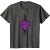 imageMarvel Black Panther Wakanda Forever Movie Panther Slash TShirtAsphalt Grey