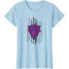 imageMarvel Black Panther Wakanda Forever Movie Panther Slash TShirtBaby Blue