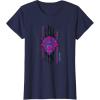 imageMarvel Black Panther Wakanda Forever Movie Panther Slash TShirtNavy Blue