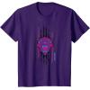 imageMarvel Black Panther Wakanda Forever Movie Panther Slash TShirtPurple