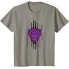 imageMarvel Black Panther Wakanda Forever Movie Panther Slash TShirtSlate Grey