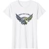 imageMarvel Captain America Brave New World Airborne Avengers TShirtWhite