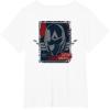 imageMarvel Captain America Brave New World Cap Face Logo TShirtWhite