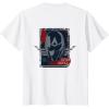 imageMarvel Captain America Brave New World Cap Face Logo TShirtWhite