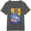 imageMarvel Captain America Brave New World Cap Face Poster TShirtAsphalt Grey