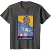 imageMarvel Captain America Brave New World Cap Face Poster TShirtAsphalt Grey
