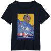 imageMarvel Captain America Brave New World Cap Face Poster TShirtBlack