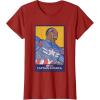 imageMarvel Captain America Brave New World Cap Face Poster TShirtCranberry Red