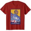 imageMarvel Captain America Brave New World Cap Face Poster TShirtCranberry Red